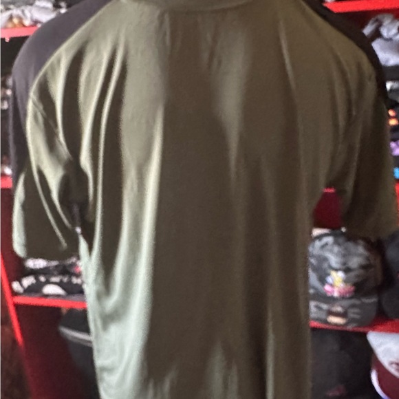 AE Sport MARINES Green Short Sleeve Shirt X Size : XL - Picture 4 of 4